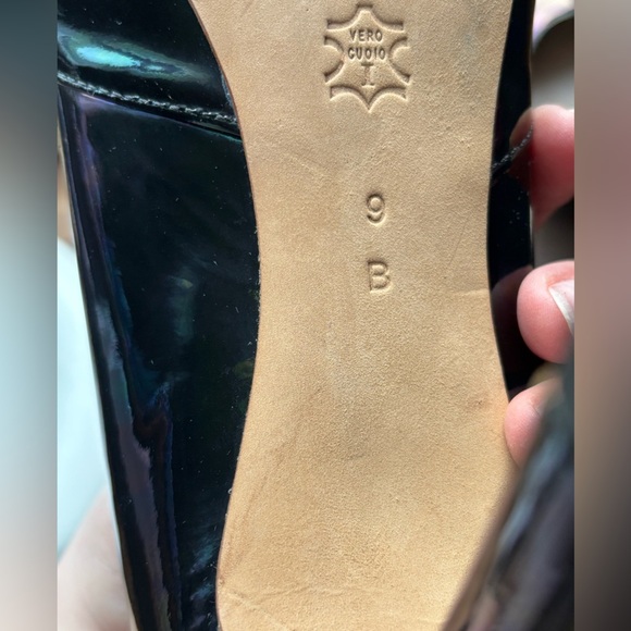 Loeffler Randall Jolie Kitten Heel in Black Opalescent Patent Leather Size 9 - Picture 7 of 11